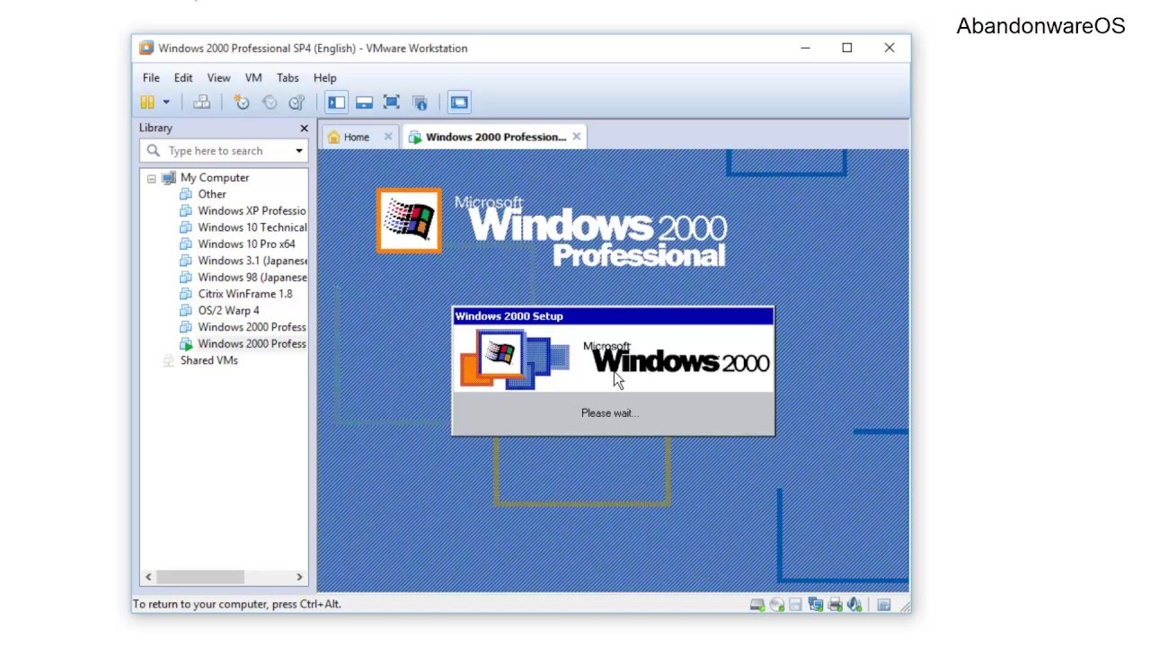 windows 2000 sp4 iso